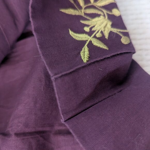 Purple and Gold Swing Bolero Jacket by Odille - Picture 7 of 9